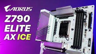 Dit moederbord is Top voor JOUW White Pc Build! | Z790 Aorus Elite AX ICE