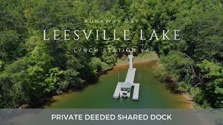 Prime Waterfront Homesite on Leesville Lake with Private Deeded Dock - Live in Leesville Lake VA