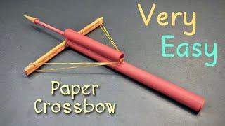 How to Make a Paper Crossbow | How to Make a Paper Gun | Origami | Paper Craft | Paper Gun |