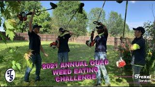 Best Weed Eating Tall Grass Challenge(Troxel Services)