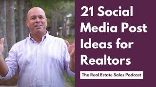 Social Media Post Ideas for Realtors