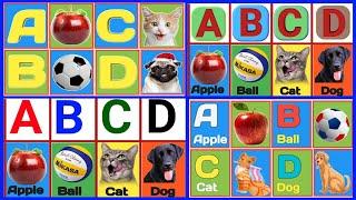 A for apple b for ball,alphabet,abc song,abcd,HindiAlphanet,EnglishVarnamala,part13