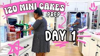 Prepping for 120 Mini Cakes | Day in the Life of a Home Baker EPISODE 5