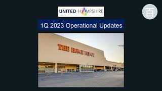 美国汉普郡联合房地产信托 (United Hampshire US REIT) 1Q FY2023 季度业绩