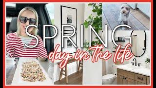 DECORATING, BAKING, AND PREPPING FOR BREAK!  | SPRING DAY IN THE LIFE 2025