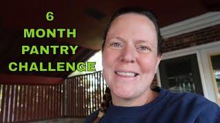 6 Month Pantry Challenge // Day 1