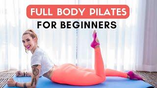 25 MIN Full Body PILATES WORKOUT FOR BEGINNERS (No Equipment)