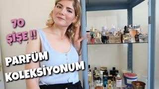 PARFÜM KOLEKSİYONUM ( 70 Şişe ) | Parfümlerimi Nasıl Saklıyorum | PARFÜM | Deniz Kömürcü