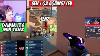 SEN Tenz Dynamic Duo With G2 Shahzam Against NEW LEV Demon1 & LEV Tex in Ranked Lobby | Valorant