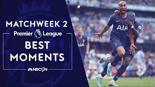 Best Premier League moments from 2019-20 Matchweek 2 | NBC Sports