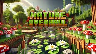 NATURE OVERHAUL ADDON for BEDROCK | MINECRAFT PE +1.21 #addons