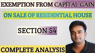 Section 54 Capital Gain I How to save tax on sale of Property