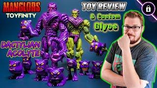 The Newest Manglor! & A Wild Custom Glyos - Toyfinity Glyos Toy Review