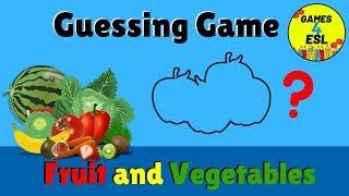 English Vocabulary Games For Kids | Fruit and Vegetables Vocabulary