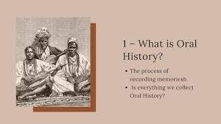 Get to know the online course - Oral History from @citaliarestauro