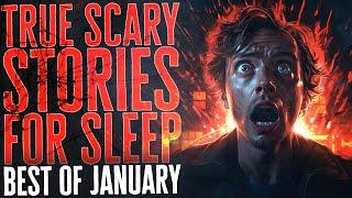 12 Hours of True Horror Stories | Best of January | Black Screen Compilation | Ambient Rain Sounds