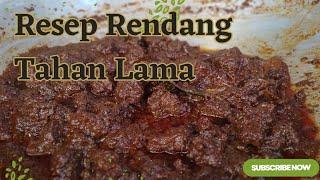 ORIGINAL PADANG RENDANG RECIPE WHICH LASTS 1 MONTH FOR FASTING AND EID