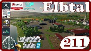 PC LS22 Elbtal #211 "das nächste Weizenfeld wird gedroschen" Singleplayer