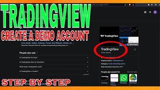  How To Create A Demo Account On TradingView 