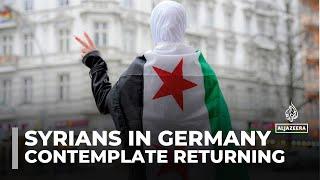 Syrians in Germany contemplate returning to their country