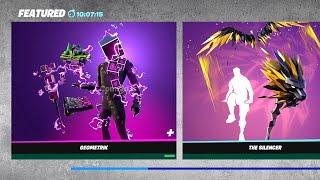 All Reactive Geometrik Bundle in the Item Shop Preview - Geometik Skin, Back Bling, Pickaxe and Wrap