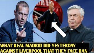 Champions League President Announces Action Against Real Madrid Staff Following Incident at Anfield