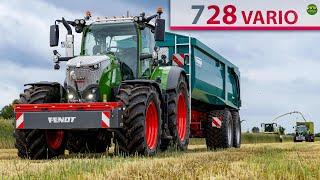 Häckseln im Emsland Let’s Drive 728 Vario + Krampe Mulde! Bauer Struck in 4K