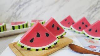 盛夏西瓜皂 - watermelon soap making with soap dough, cold process - 手工皂