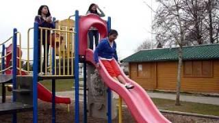 me sliding!