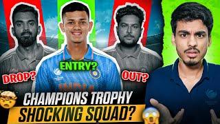 Jaiswal Kaise Khelega? | Team India CHAMPIONS TROPHY SQUAD!!