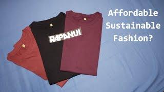 Rapanui T-shirt Overview | Affordable Sustainable Fashion?