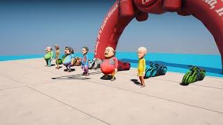 Motu Patlu Impossible Parkour Ramp Challenge In Gta 5