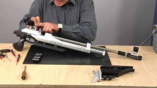 STEYR LG 110 Rotating the barrel