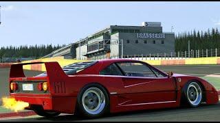 Ferrari F40 - Spa World Record 2:33:699 - Assetto Corsa