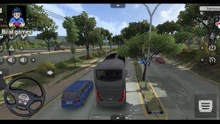 bus simulator Indonesia game play new game  Bilal games  village bus edit