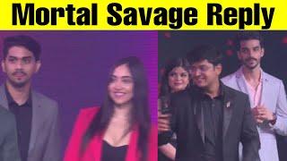 Mortal Savage Reply in India Gaming Awards 