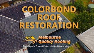 New Colorbond Roof Restoration