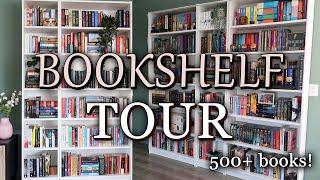 BOOKSHELF TOUR // 2021 (500+ books)