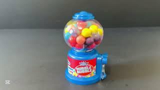 DUBBLE BUBBLE ( GUMBALL MACHINE ) Asmr Unbixing & Toy Review