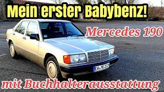 Mercedes 190 - mein erster Babybenz! | Probefahrt, Plus & Minus | Youngtimer 2024