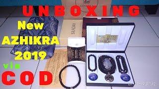 UNBOXING pembelian kalung kesehatan AZHIKRA terbaru via COD