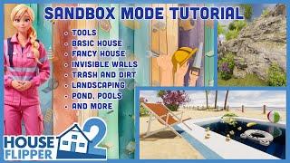 Sandbox Mode Tutorial, Tools, Houses, Landscaping and More, HF2