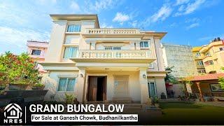 GRAND BUNGALOW TOUR IN KATHMANDU | FOR SALE | HOUSE TOUR #nres #realestate #forsale #house