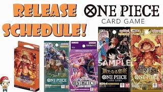 The Complete One Piece TCG Buyer's Guide - Full Release Schedule! Huge Update! (One Piece TCG News)