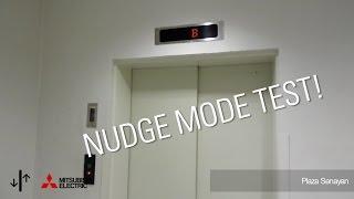 Mitsubishi Elevator Nudge Mode (With Voices)