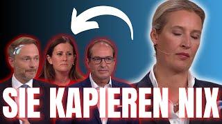  Alice Weidel ZERLEGT Clowntruppe in LIVE Sendung! 