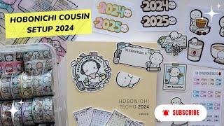 2024 Hobonichi Cousin Setup feat. thecoffeemonsterzco