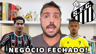 JORGE NICOLA | NOTÍCIAS DO SANTOS • FINALMENTE FECHADO CONFIRMADO SANTOS NEGOCIOU O LATERAL L. PIRES