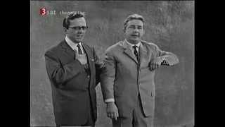 Dieter Hildebrandt und Wolfgang Gruner - 1963