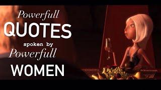 Powerful Quotes Spoken by Powerful Women || Movie Edition